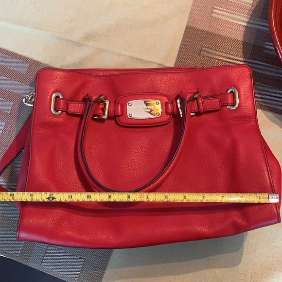 Red Michael Kors bag - Picture 5 of 6